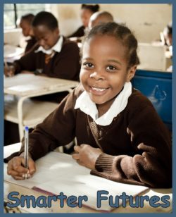 African Schoolgirl in Class