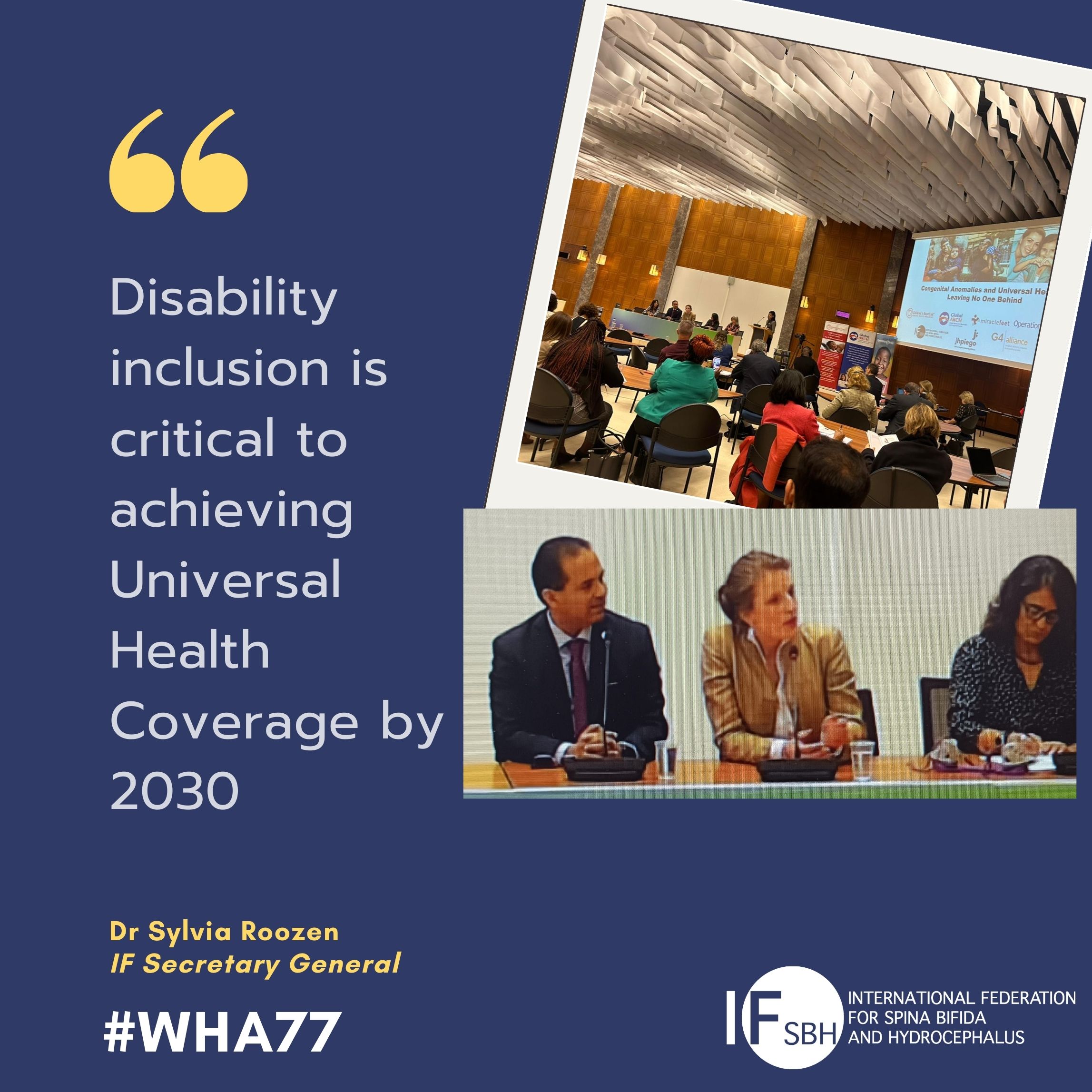 WHA77 Side Event